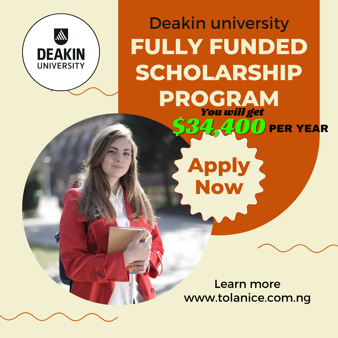 Fully Funded Scholarships at Deakin University (2025)