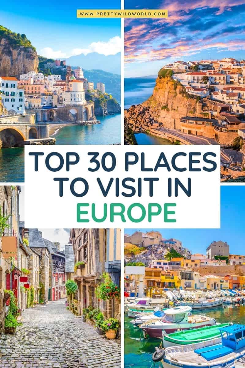 most popular tourist destinations in Europe